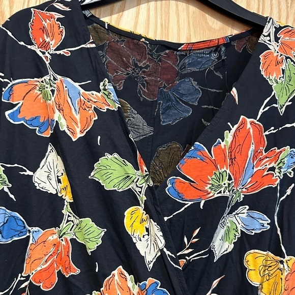 Next summer floral print dress size 12 new - Picture 4 of 8